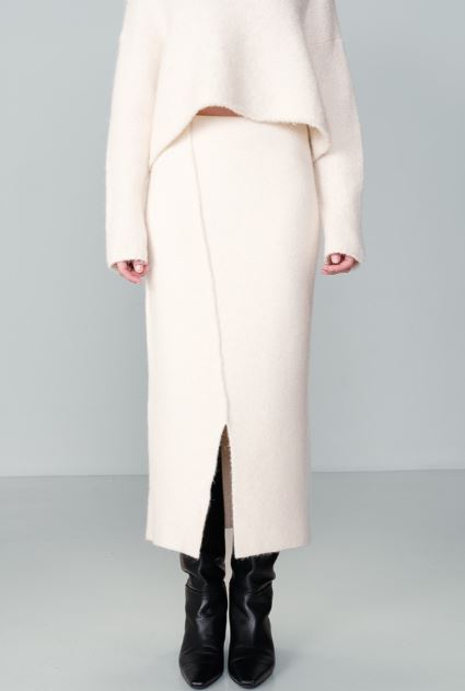 Nastia Knit Pencil Skirt