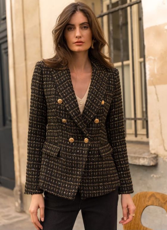 Parisian Tweed Blazer