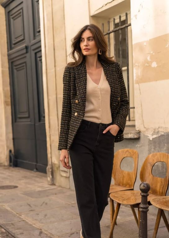 Parisian Tweed Blazer