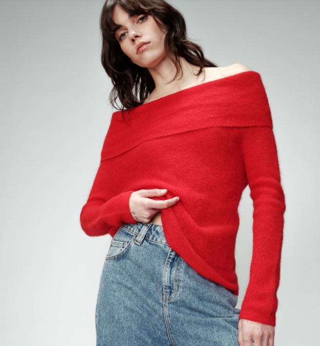 Oranger Sweater - Red