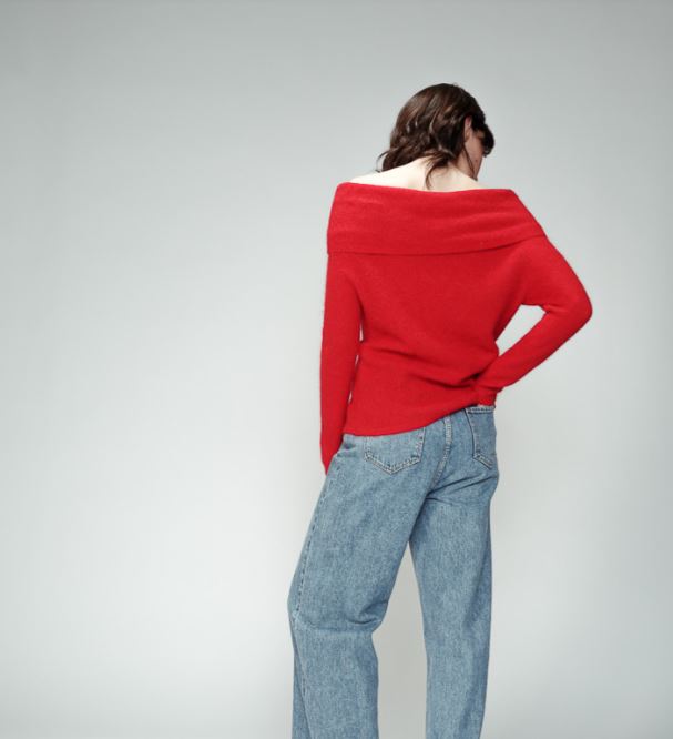 Oranger Sweater - Red