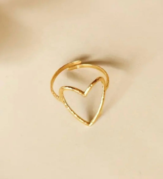 Hailey Heart Ring