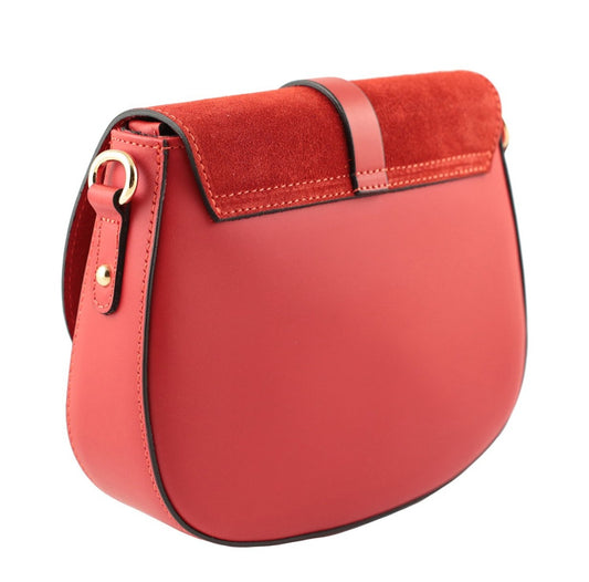 Rouje Leather & Suede Crossbody Bag