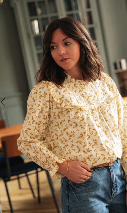 Frankie Floral Cotton Blouse